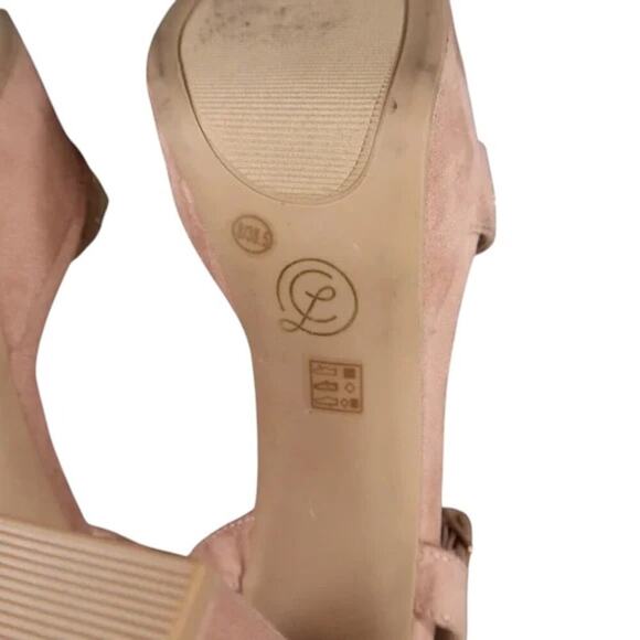 Chinese Laundry Shoes Womens 8 Sandals Platform Block Heel Studded Strap Fashion - Picture 12 of 15